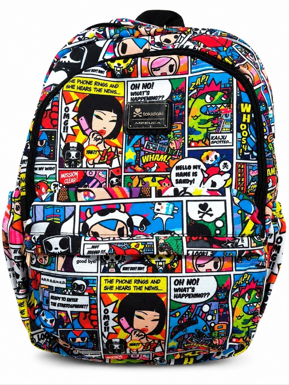TOKIDOKI ADIOS MultiColor Backpack HARAJUKU ANIME BAG Y2k